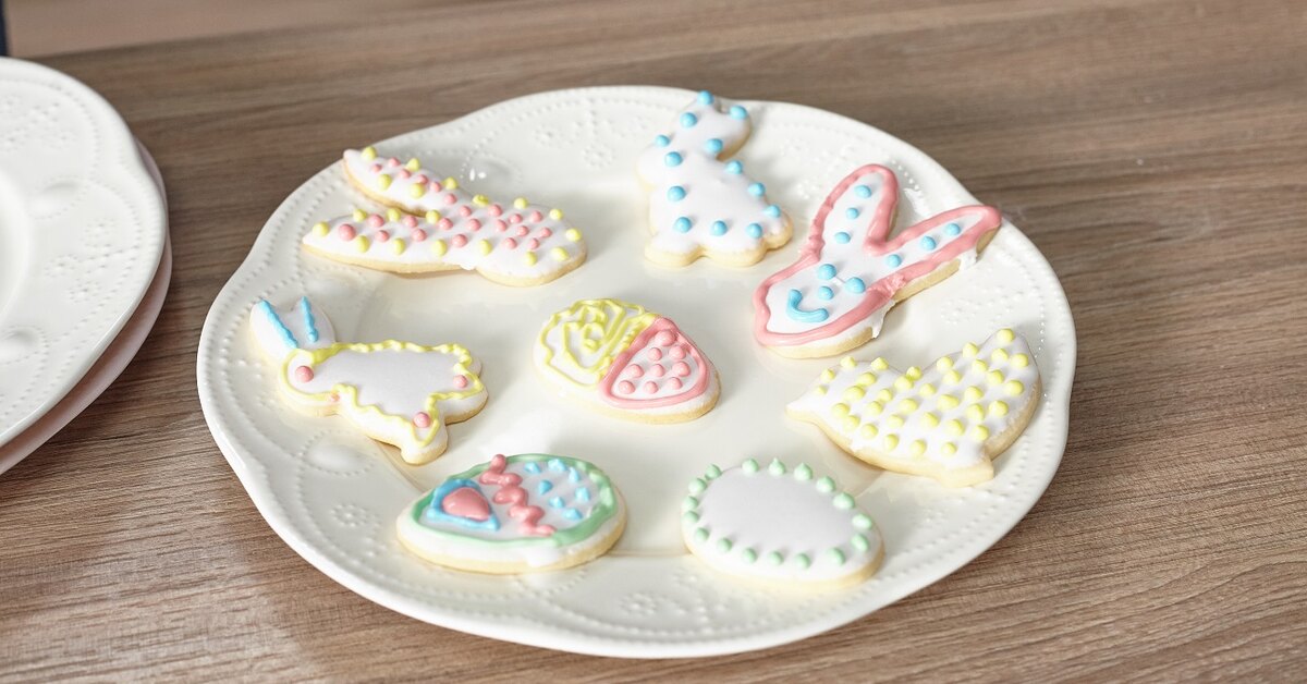 Печенье пасхальное с джемом
