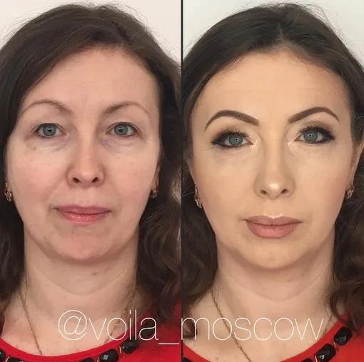 Антивозрастной макияж: фото до и после как свидетельство мастерства визажиста