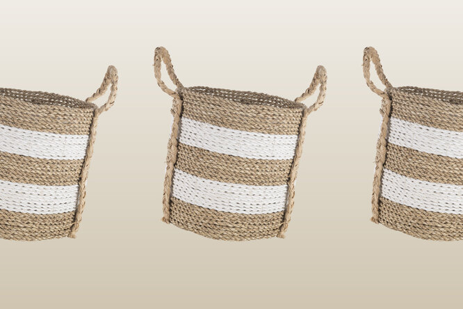 Вязание из джута: корзина, коврик и ещё 5 вещей для дома, которые можно связать