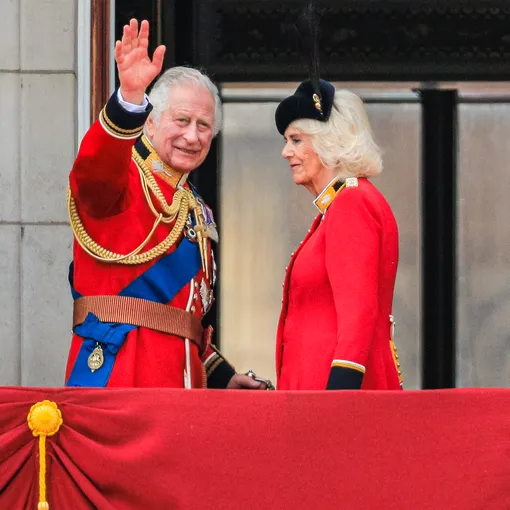 Король Карл III и королева Камилла фото