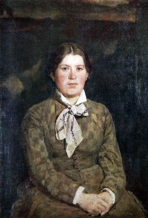 Александра Рязанцева, портрет Виктора Васнецова