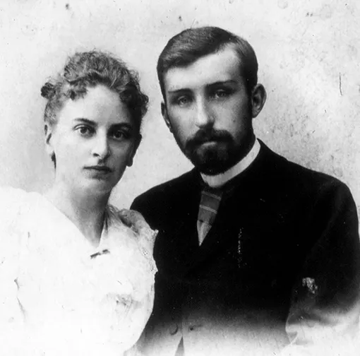 Инесса Арманд с мужем Александром Армандом