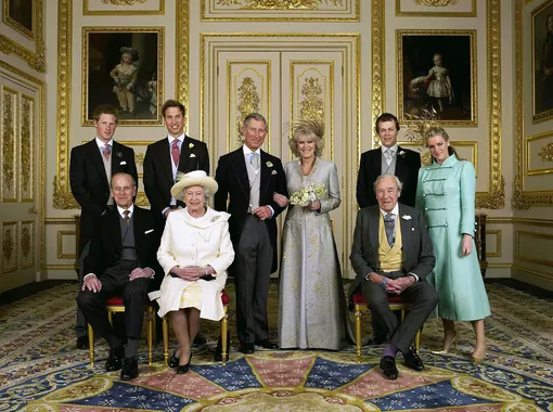 Свадьба принца Чарльза и Камиллы Паркер-Боулз 9 апреля 2005 г.