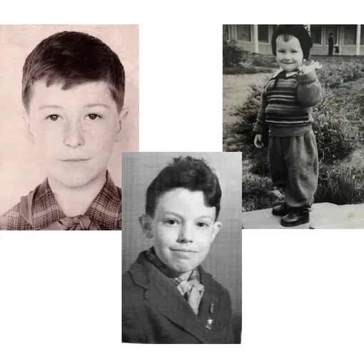 Александр Кутиков, Андрей Макаревич и Валерий Ефремов в детстве