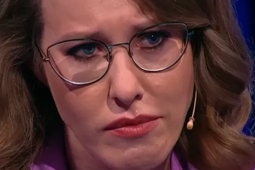 Ксения Собчак расплакалась в прямом эфире из-за оскорблений Владимира Жириновского