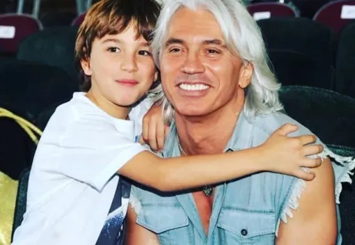 Дмитрий Хворостовский с сыном