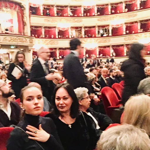 Опера «Ла Скала», гузеева с дочерью