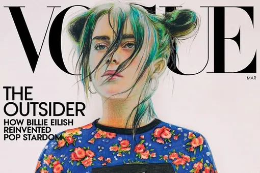 Рисунок 16-летней девушки из города Чайковский поместили на обложку Vogue