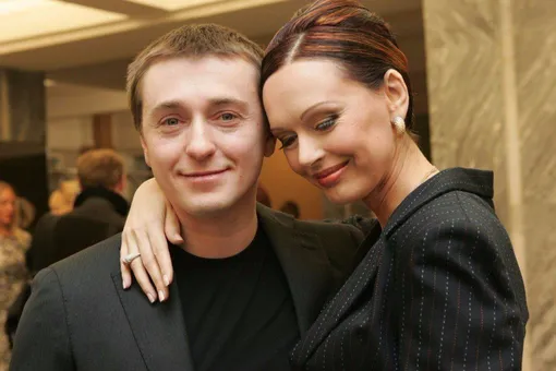 Сергей Безруков с первой супругой Ириной
