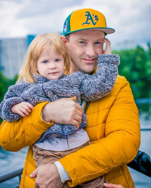 Никита Тарасов с дочерью