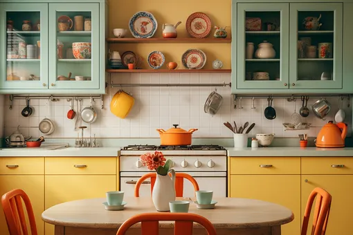Что будет, если покрасить кухню в жёлтый? Эмоциональные реакции на основные цвета в интерьере