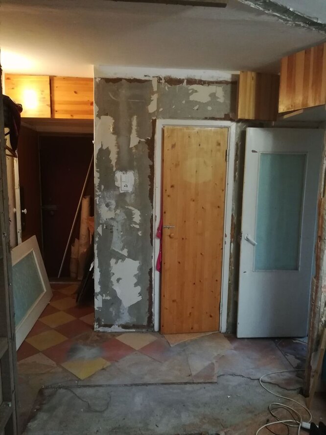 Как я сделала ремонт в 22-метровой хрущёвке своими руками: личный опыт