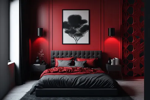 почему красный цвет не подходит для спальни