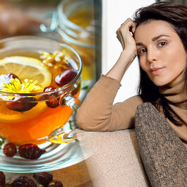 Пряный чай с шиповником и малиной для иммунитета: рецепт от Сати Казановой