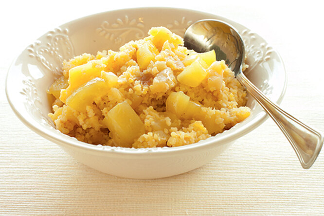 Каша пшенная с яблоками Каша пшенная с яблоками