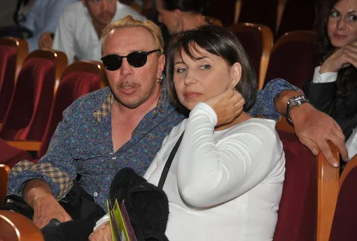 Гарик Сукачев с женой