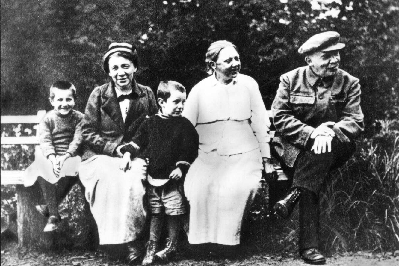 Клара Цеткин и Ленин