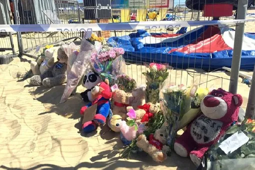 Четырехлетняя девочка погибла при взрыве надувного батута
