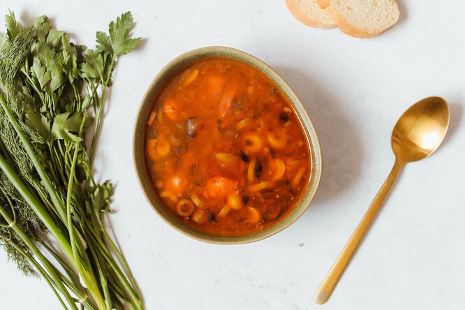 Рецепт сборной мясной солянки Рецепт сборной мясной солянки
