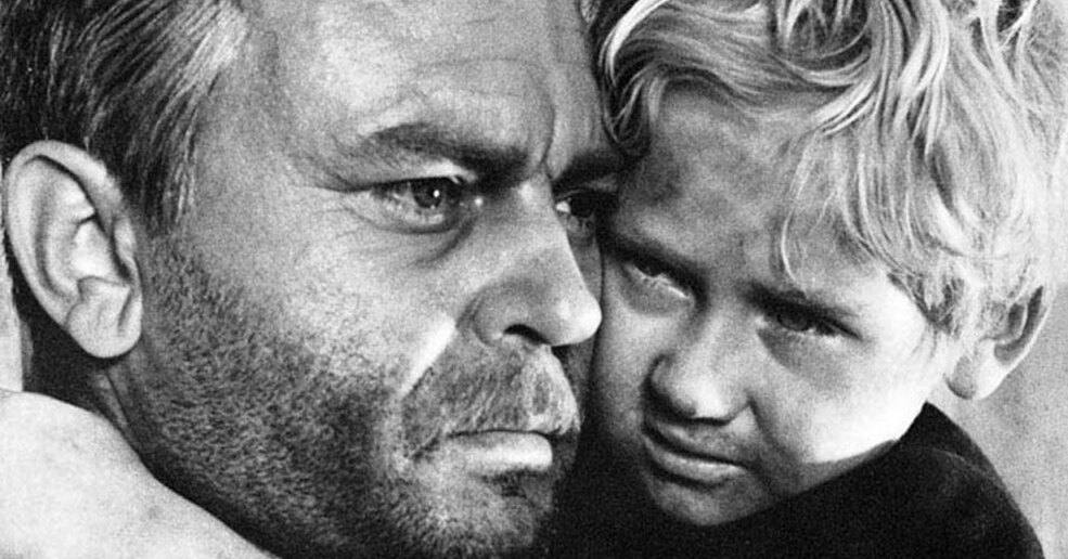 судьба человека. встреча с ванюшкой. судьба человека 1959. встреча с ванюшкой. ванюшка судьба человека.