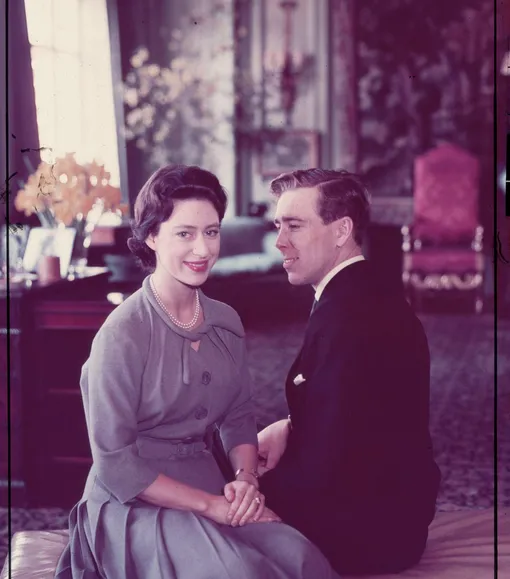 Принцесса Маргарет с супругом Энтони Армстронг-Джонсом