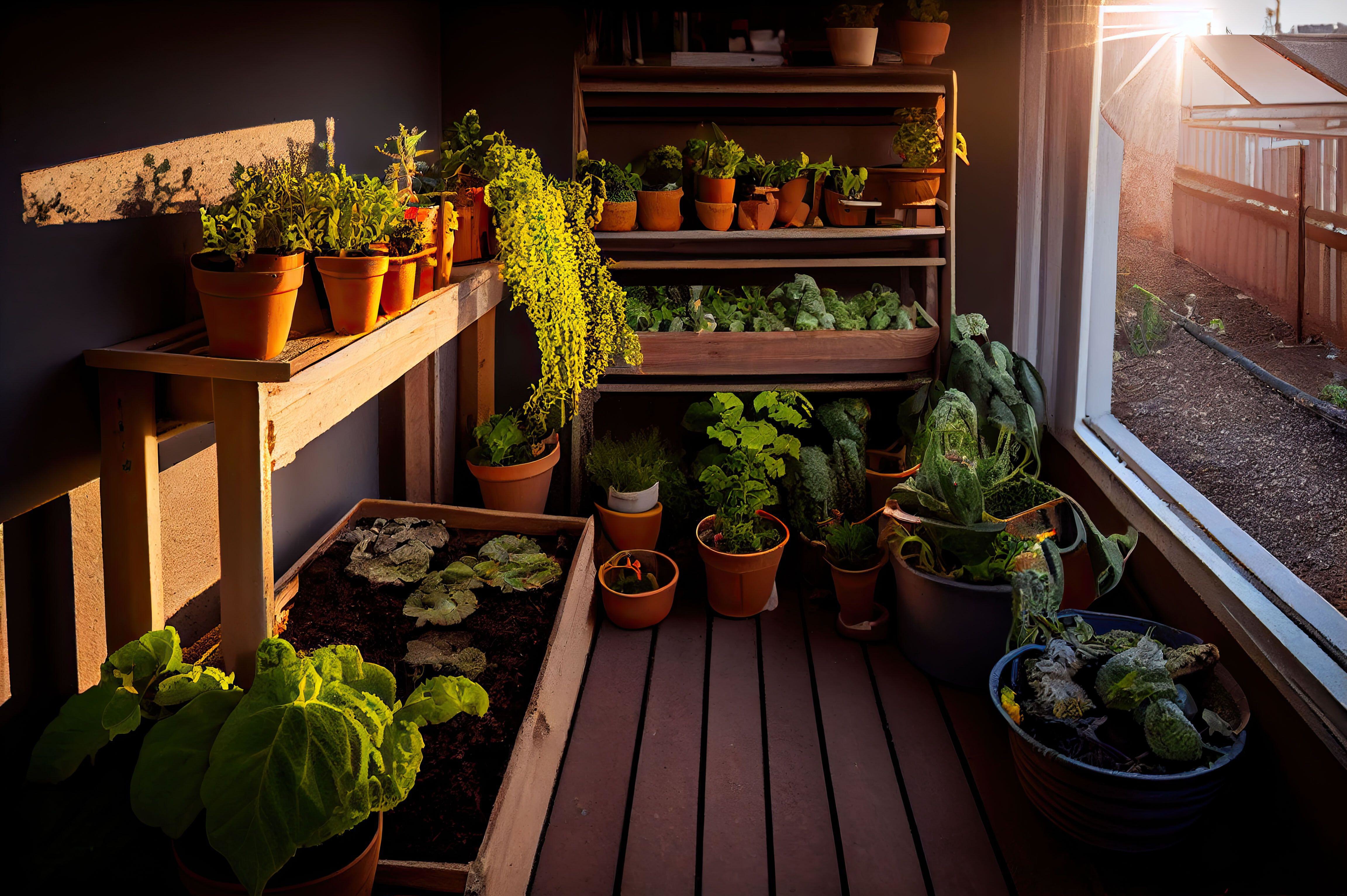 Вертикальный огород на балконе в квартире: как сделать своими руками