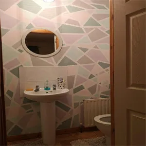 Ванная комната — самое подходящее место для такого преображения