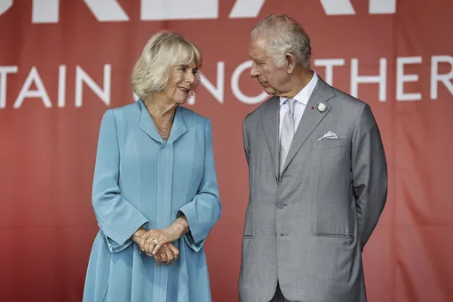 Король Карл III и королева Камилла, 22 сентября 2023 года