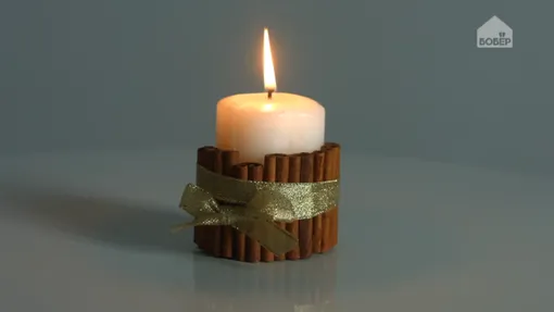 Как сделать новогодние свечи: мастер-класс по изготовлению свечей с фото