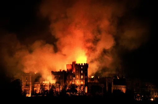 Пожар в Виндзорском замке