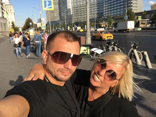 Ксения Стриж с мужем Андреем Сусиковым