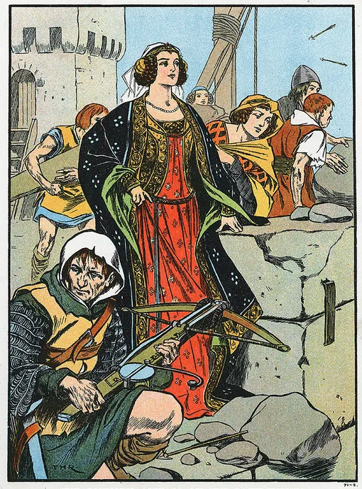 Средневековые дамы — защитницы замков: истории, портреты, этикет, как должны были себя вести