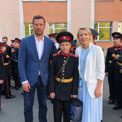 Федор Мерзликин с родителями