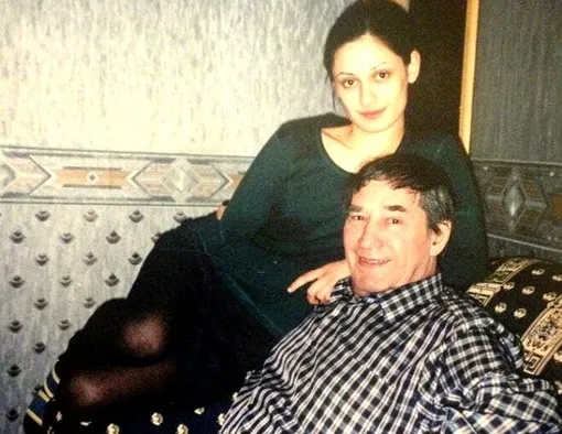 Карина Мишулина с отцом Спартаком Мишулиным