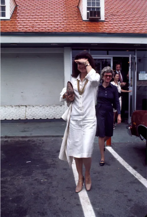 Жаклин Кеннеди в белом