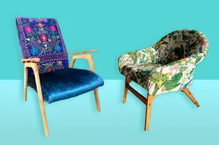 До и после: как из советского кресла сделать шедевр. Подробная инструкция и фото для вдохновения