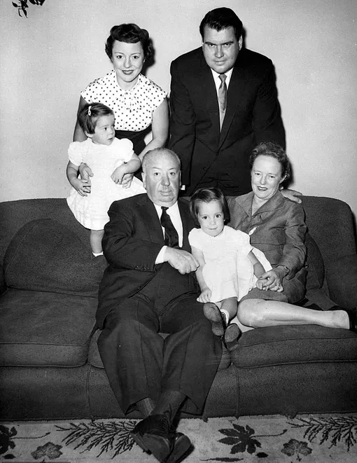 Альфред Хичкок семья фото