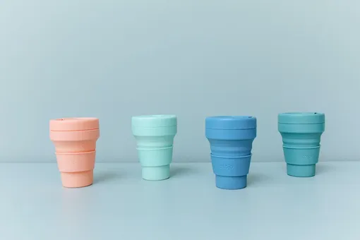 Силиконовые складные чашки