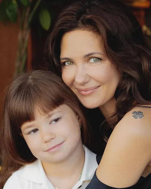 Екатерина Климова с дочерью Беллой фото