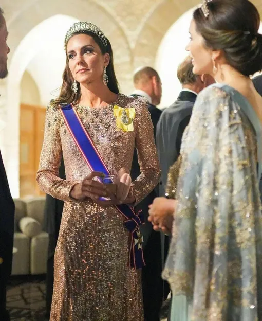Кейт Миддлтон на свадьбе принца Иордании