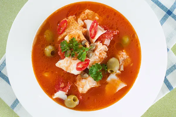 Средиземноморский рыбный суп