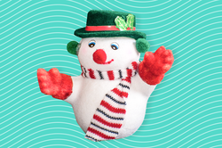 Дед Мороз, снеговик, синичка: уютные новогодние поделки из ваты