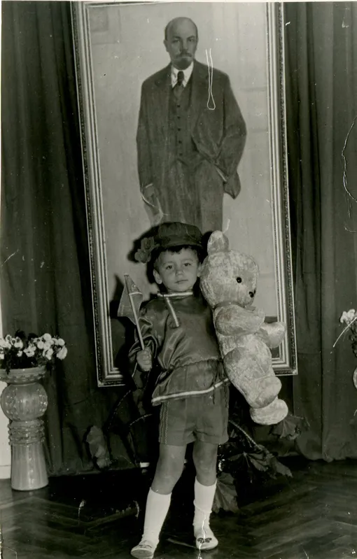 Александр Олешко в детстве