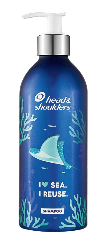 Шампунь Head&Shoulders «Основной уход» в многоразовой алюминиевой бутылке
