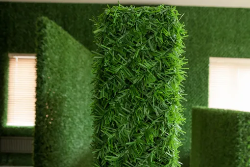 Искусственная зелень для сетки рабицы