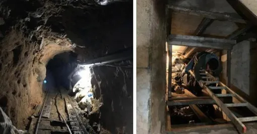 Туннельная команда американского пограничного патруля в Сан-Диего в марте обнаружила туннель под зоной Отай-Меса в Сан-Диего, Калифорния