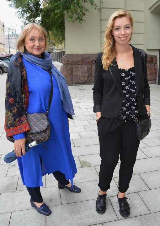 Елена Шанина с дочерью Татьяной