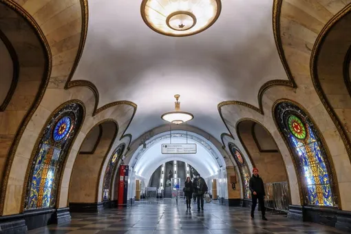 Станция метро Новослободская