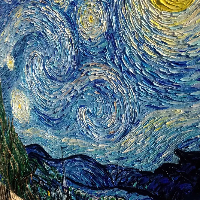 Винсент ван Гог. Звездная ночь.