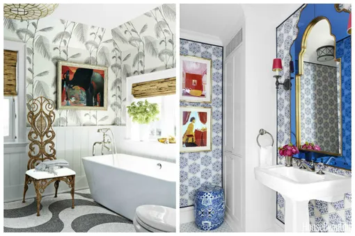 Впечатляющие ванные комнаты, за которые не стыдно дизайнерам